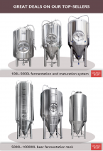 Fermentation Tanks from Tiantai Beer Equipment