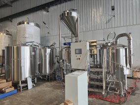 10HL Beer Brewing Equipment with PLC Control from TIANTAI