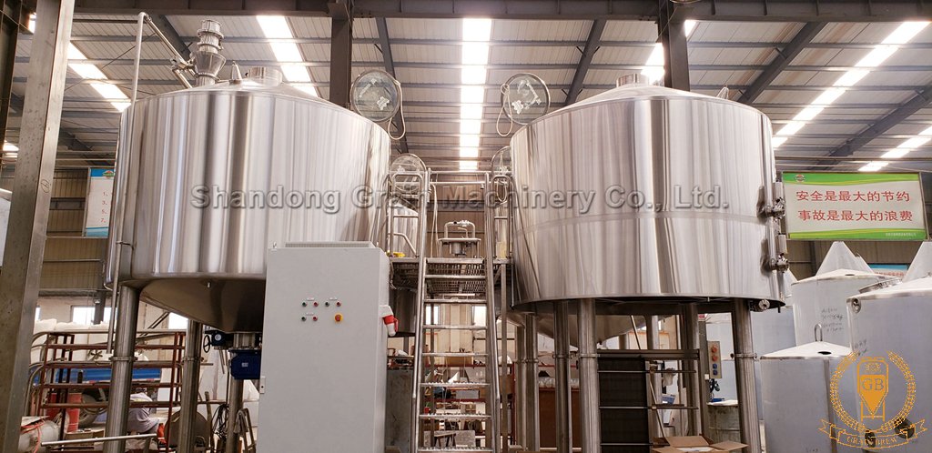 5000L Beer Brewing Equipment Produced By GrainBrew