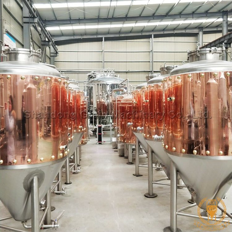 Copper Cladding Beer Brewing Equipment