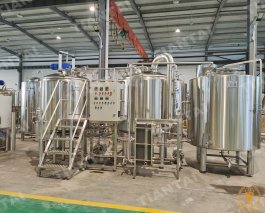1000L Brewery Equipment In France