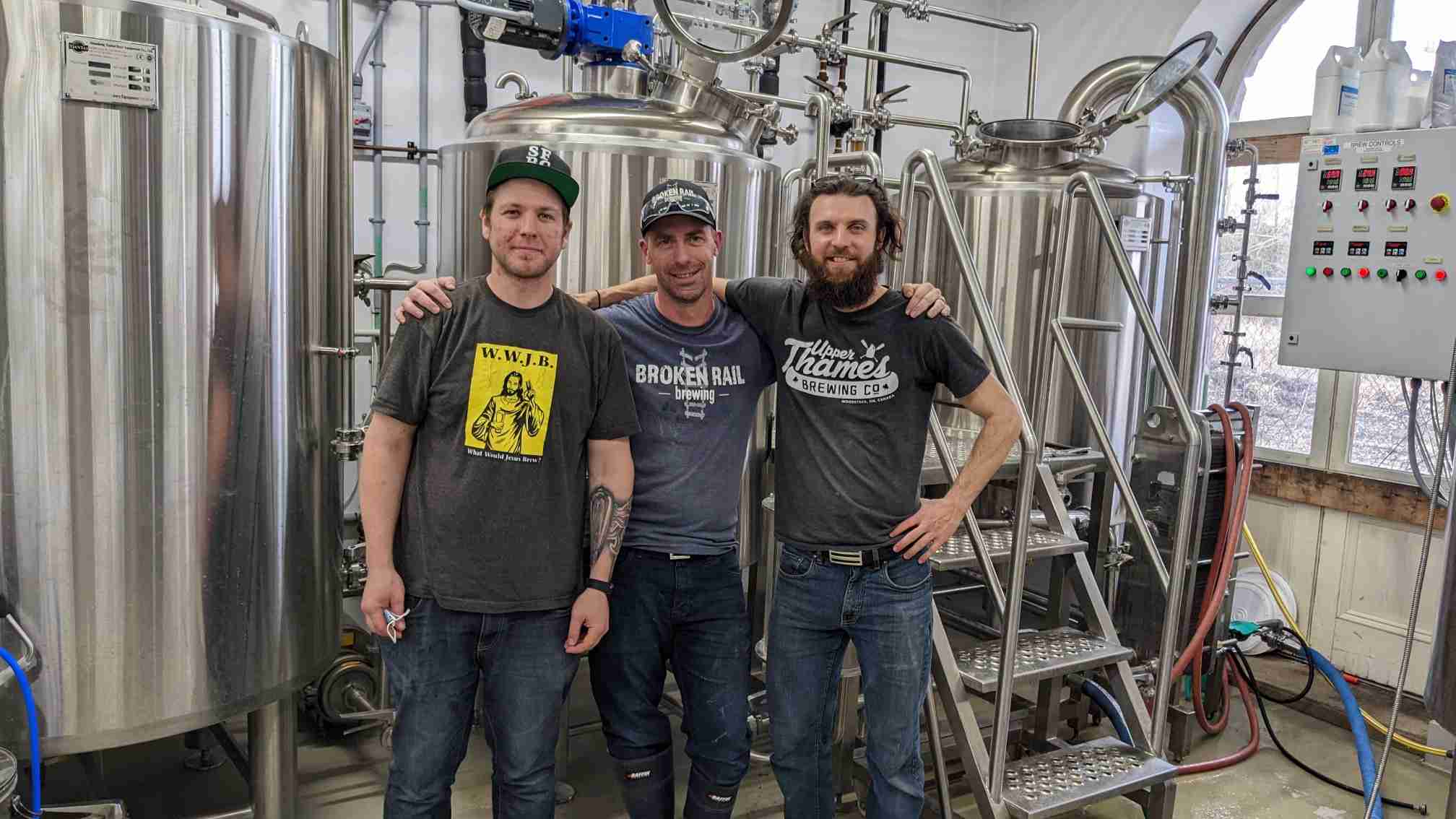 Broken Rail Brewing Co. In Canada - 5bbl brewery equipment by TIANTAI