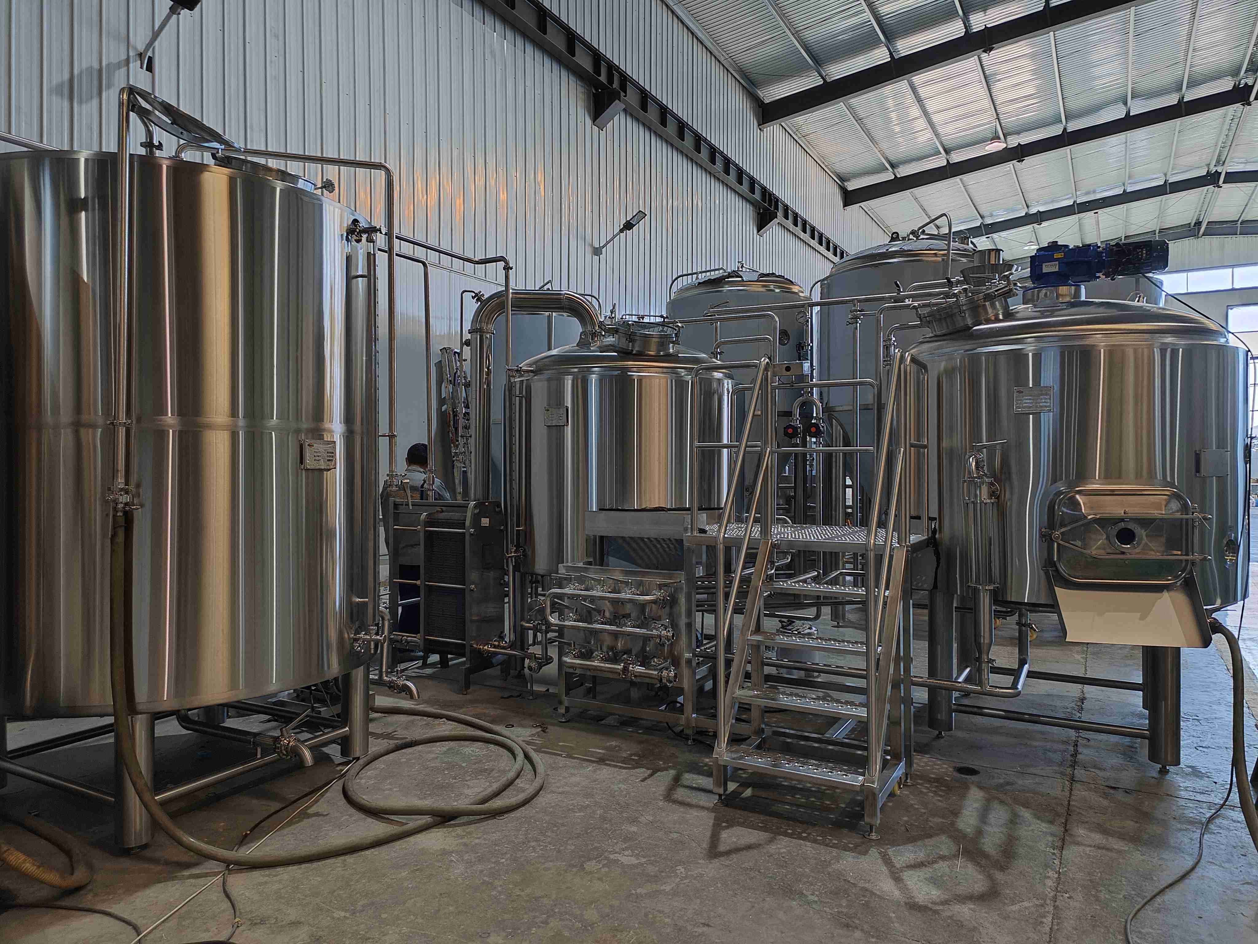 Tiantai 15BBL Two Vessel Brewhouse to USA