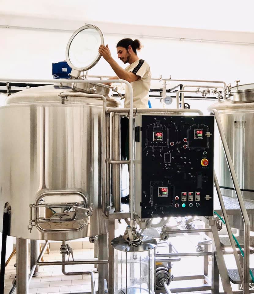 Birrificio Sabino in Italy - 1200L craft brewery equipment by TIANTAI