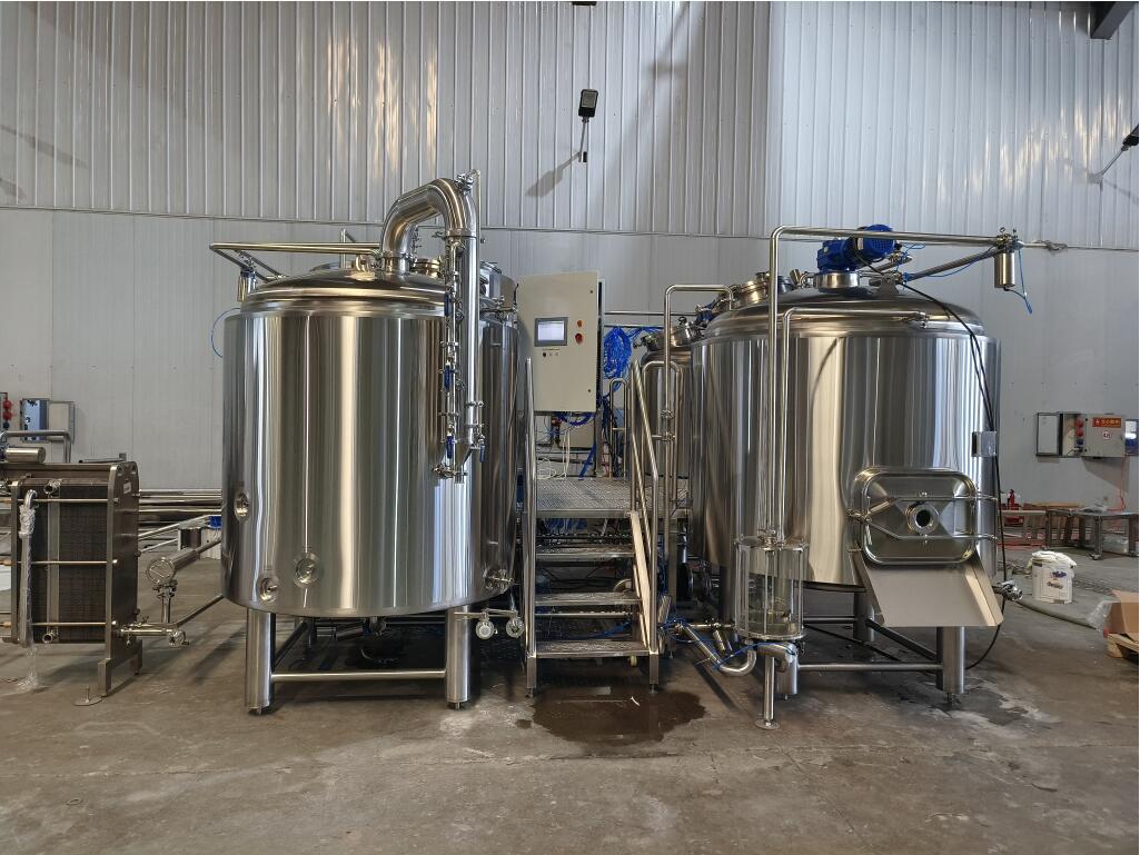 15HL Three Vessel Brewhouse with PLC Controlling Produced by Tiantai