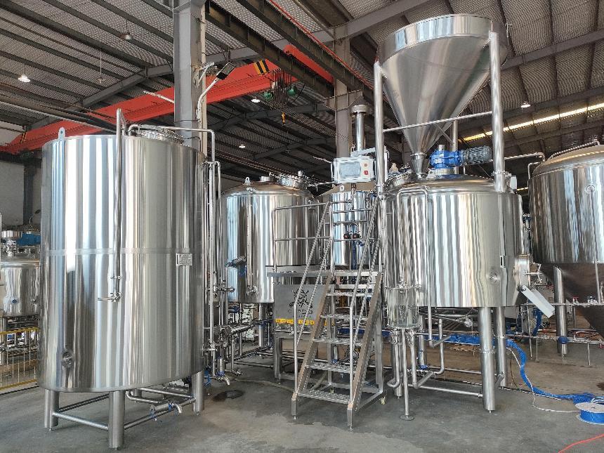 15BBL 2-Vessel Brewhouse Turnkey Brewing Project Auto Controlling Brewery System