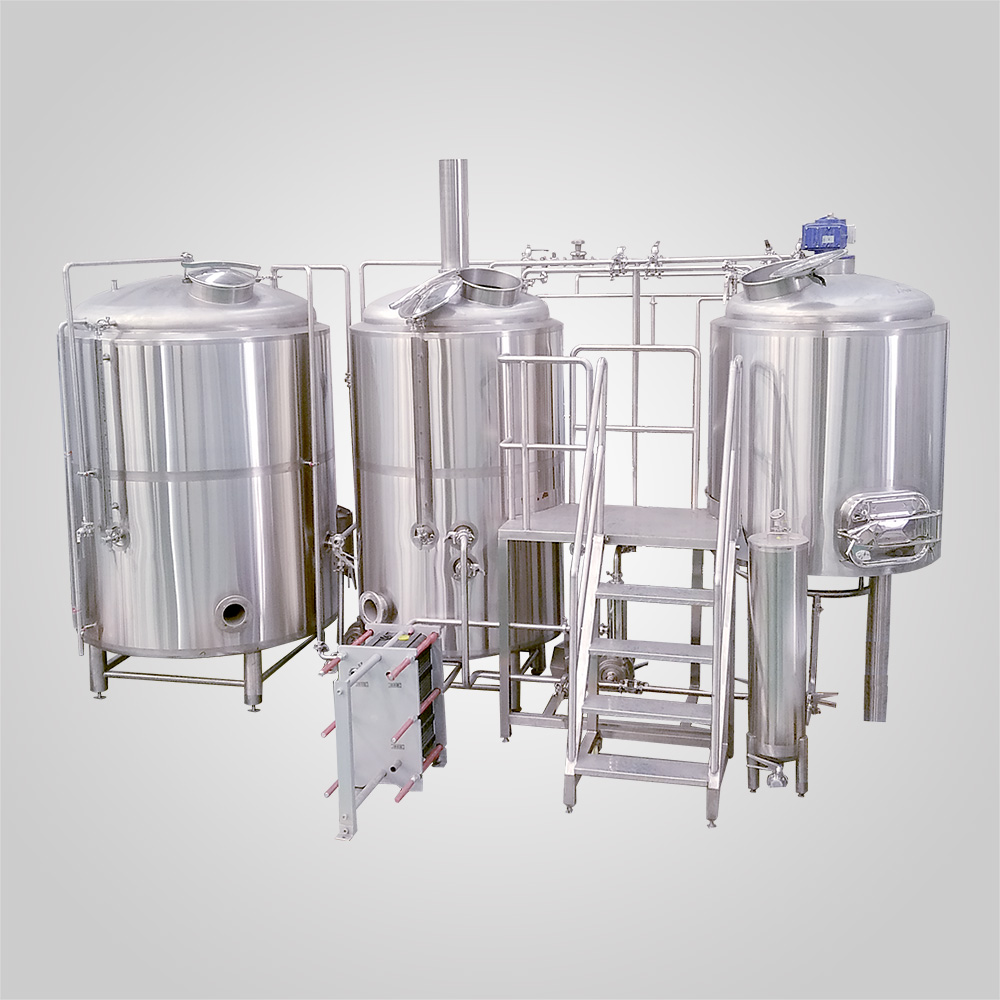 <b>300L 2-vessels Mini Brewery System Brewhouse</b>