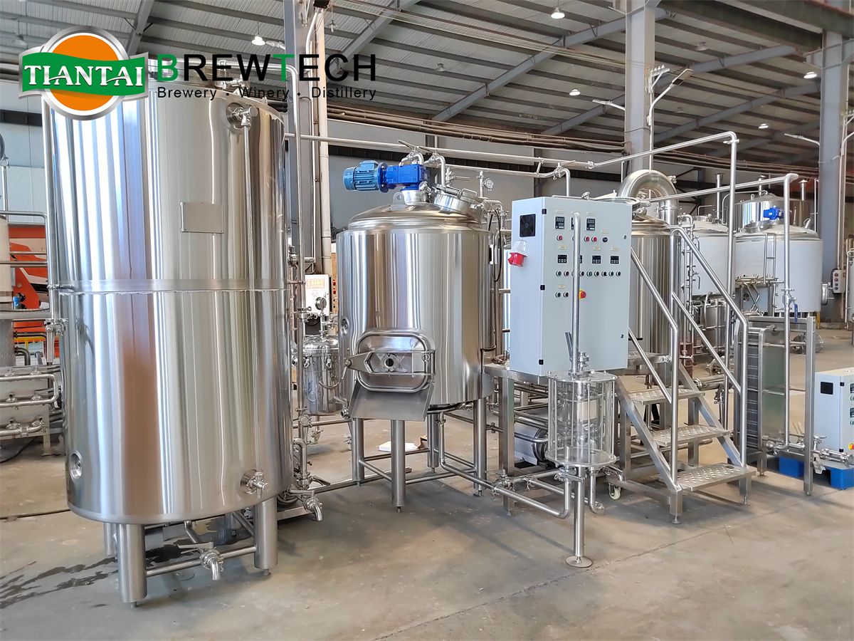 Tiantai 500L Brewhouse------Nice Option for Starting a Brewery from Beginning