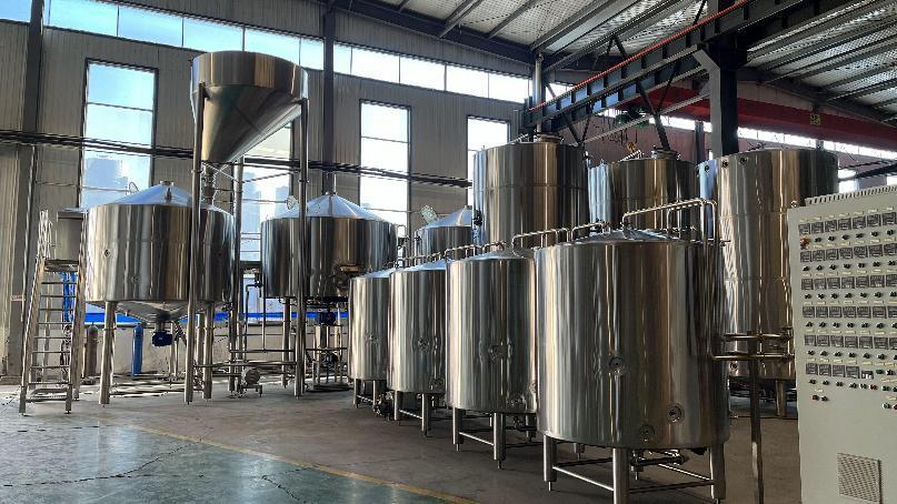 5000L Turnkey Brewery Project Industrial Beer Brewing System