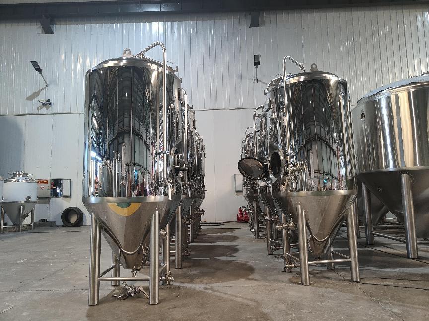 Mirror Finished Beer Fermenters High Polished Smooth Surface