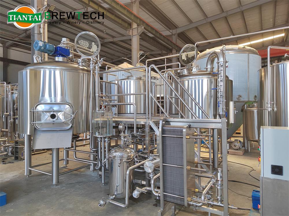 1000L Brewhouse Turnkey Solutions Brewery Equipment Build by Tiantai