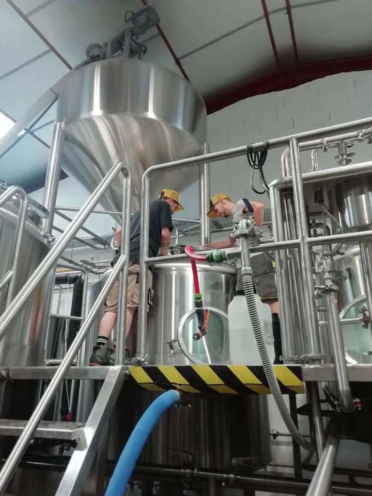 Projet de brasserie 2000L