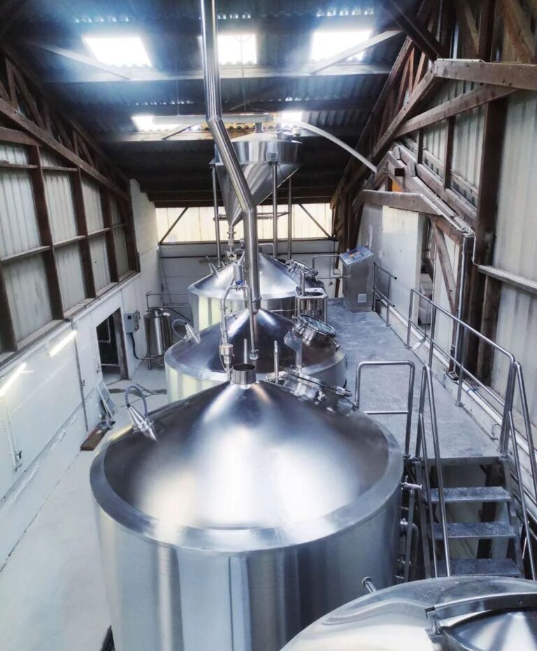 Projet de brasserie 3000L