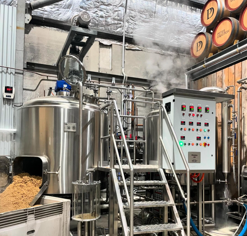 Equipement de brasserie 1200L en Australie - IronBark Hill Brewing Co.