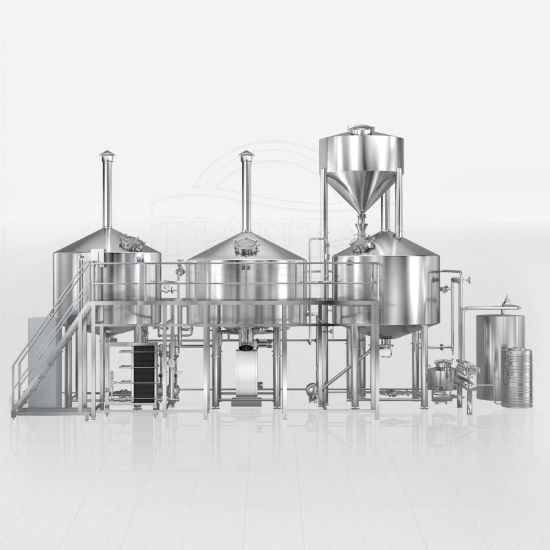 Sistema de fabricación de cerveza de 3 recipientes de 5000L