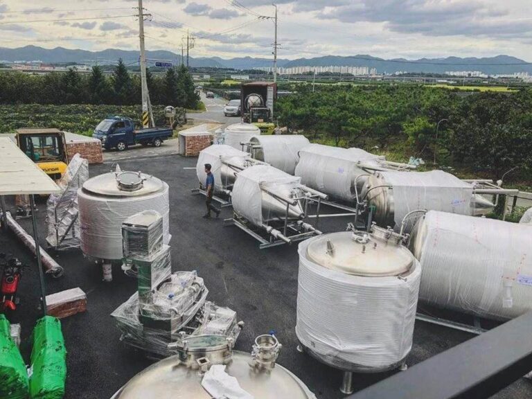 Projet de brasserie 2000L