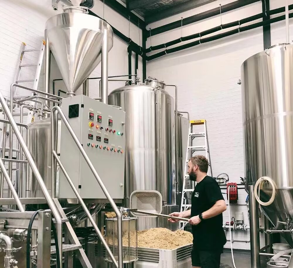 Équipement de brasserie à deux cuves 10BBL en Australie-Slow Lane Brewing Co.