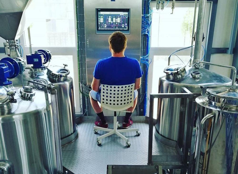 brewery equipment PLC control