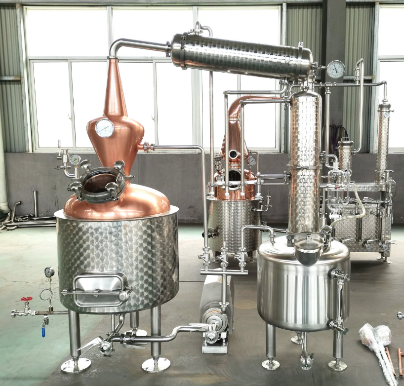 système de distillation d'huiles essentielles